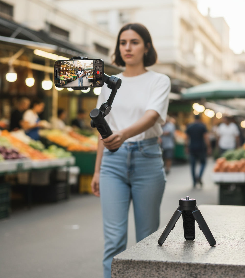 Cinematic Phone Gimbal Stabilizer
