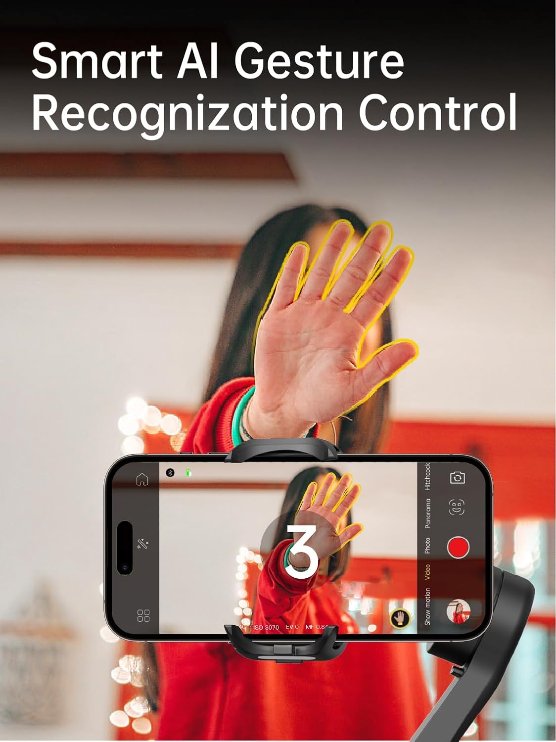 Cinematic Phone Gimbal Stabilizer